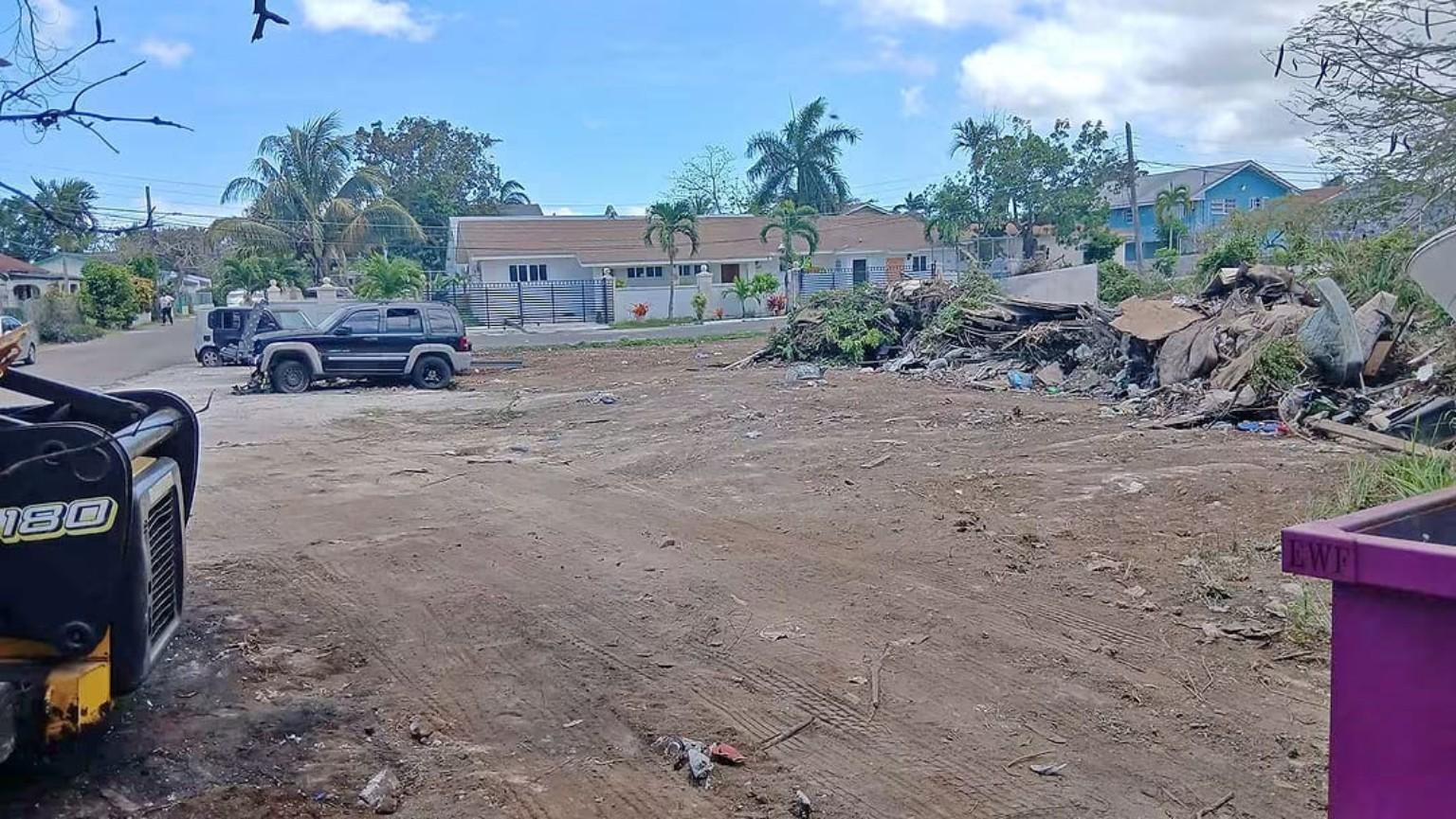 Lot clearing cleanup result by KJ Landscaping General Maintenance